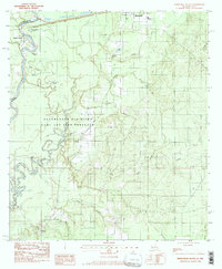 Download a high-resolution, GPS-compatible USGS topo map for Merryville South, LA (1997 edition)