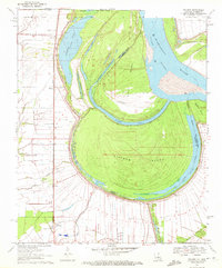 Download a high-resolution, GPS-compatible USGS topo map for Millikin, LA (1972 edition)