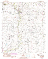 preview thumbnail of historical topo map of Milton, LA in 1983