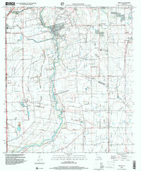 preview thumbnail of historical topo map of Milton, LA in 1998