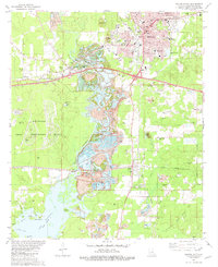Download a high-resolution, GPS-compatible USGS topo map for Minden South, LA (1982 edition)