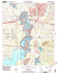 Download a high-resolution, GPS-compatible USGS topo map for Minden South, LA (2004 edition)