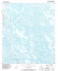 Download a high-resolution, GPS-compatible USGS topo map for Mink Bayou, LA (1995 edition)