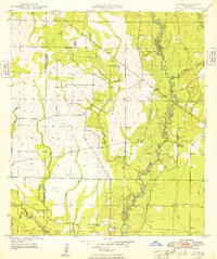 Download a high-resolution, GPS-compatible USGS topo map for Mittie, LA (1948 edition)