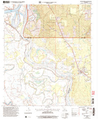 preview thumbnail of historical topo map of Montgomery, LA in 2003