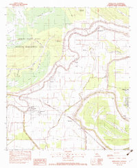Download a high-resolution, GPS-compatible USGS topo map for Moreauville, LA (1983 edition)