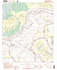 Download a high-resolution, GPS-compatible USGS topo map for Moreauville, LA (1999 edition)