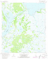 Download a high-resolution, GPS-compatible USGS topo map for Morgan City SW, LA (1981 edition)