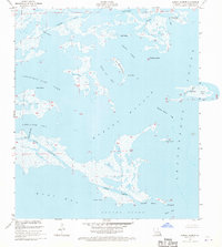 Download a high-resolution, GPS-compatible USGS topo map for Morgan Harbor, LA (1971 edition)