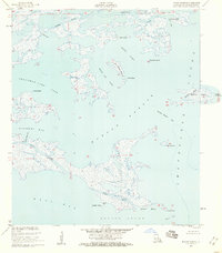 Download a high-resolution, GPS-compatible USGS topo map for Morgan Harbor, LA (1959 edition)