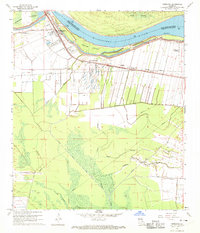 Download a high-resolution, GPS-compatible USGS topo map for Morganza, LA (1970 edition)