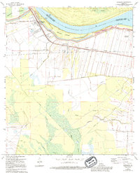 Download a high-resolution, GPS-compatible USGS topo map for Morganza, LA (1994 edition)