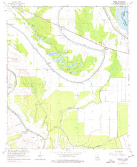 Download a high-resolution, GPS-compatible USGS topo map for Mound, LA (1977 edition)