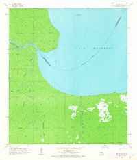 preview thumbnail of historical topo map of St. John the Baptist County, LA in 1962