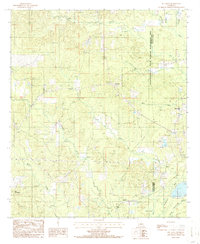 Download a high-resolution, GPS-compatible USGS topo map for Mount Olive, LA (1986 edition)