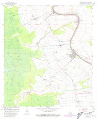 Download a high-resolution, GPS-compatible USGS topo map for Napoleonville, LA (1981 edition)