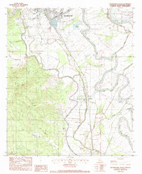 Download a high-resolution, GPS-compatible USGS topo map for Natchitoches South, LA (1984 edition)