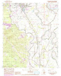 Download a high-resolution, GPS-compatible USGS topo map for Natchitoches South, LA (1992 edition)