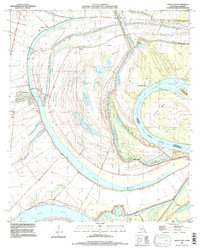 Download a high-resolution, GPS-compatible USGS topo map for Newellton, LA (1997 edition)