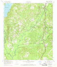 Download a high-resolution, GPS-compatible USGS topo map for Newllano, LA (1968 edition)