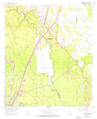 Download a high-resolution, GPS-compatible USGS topo map for Nicholson, LA (1976 edition)