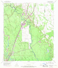 preview thumbnail of historical topo map of Nicholson, MS in 1955