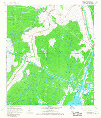 Download a high-resolution, GPS-compatible USGS topo map for North Bend, LA (1967 edition)