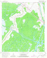 Download a high-resolution, GPS-compatible USGS topo map for North Bend, LA (1981 edition)