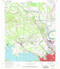 Download a high-resolution, GPS-compatible USGS topo map for North Highlands, LA (1969 edition)