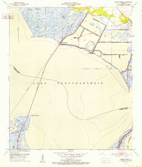 preview thumbnail of historical topo map of St. Tammany County, LA in 1951
