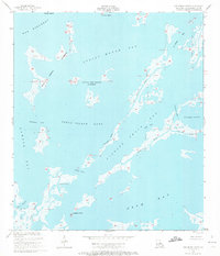 Download a high-resolution, GPS-compatible USGS topo map for Oak Mound Bayou, LA (1972 edition)