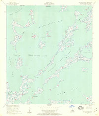 Download a high-resolution, GPS-compatible USGS topo map for Oak Mound Bayou, LA (1959 edition)