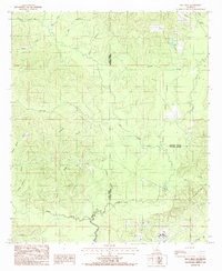 Download a high-resolution, GPS-compatible USGS topo map for Olla West, LA (1985 edition)