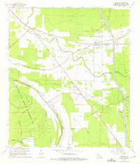 Download a high-resolution, GPS-compatible USGS topo map for Palmetto, LA (1975 edition)