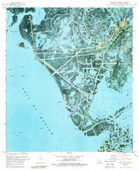 Download a high-resolution, GPS-compatible USGS topo map for Pass Tante Phine, LA (1989 edition)