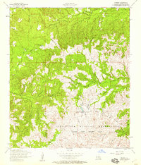 Download a high-resolution, GPS-compatible USGS topo map for Peason, LA (1958 edition)