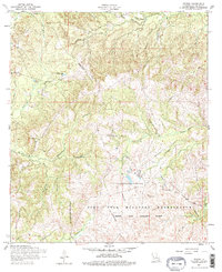 Download a high-resolution, GPS-compatible USGS topo map for Peason, LA (1958 edition)