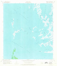 preview thumbnail of historical topo map of Lafourche County, LA in 1956