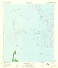Download a high-resolution, GPS-compatible USGS topo map for Pelican Pass, LA (1959 edition)