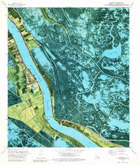 Download a high-resolution, GPS-compatible USGS topo map for Phoenix, LA (1989 edition)