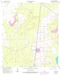 Download a high-resolution, GPS-compatible USGS topo map for Pine Prairie, LA (1993 edition)