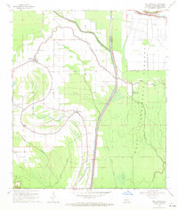 Download a high-resolution, GPS-compatible USGS topo map for Plaucheville, LA (1971 edition)