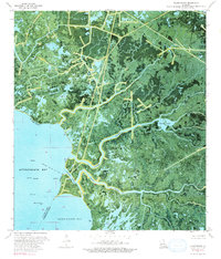 Download a high-resolution, GPS-compatible USGS topo map for Plumb Bayou, LA (1991 edition)