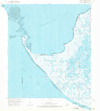 Download a high-resolution, GPS-compatible USGS topo map for Point Au Fer, LA (1971 edition)