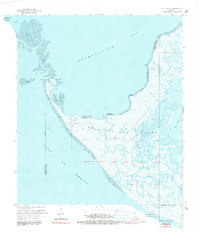 Download a high-resolution, GPS-compatible USGS topo map for Point Au Fer, LA (1991 edition)