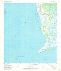 Download a high-resolution, GPS-compatible USGS topo map for Point Chevreuil, LA (1972 edition)
