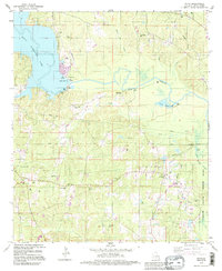 Download a high-resolution, GPS-compatible USGS topo map for Point, LA (1995 edition)