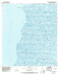 Download a high-resolution, GPS-compatible USGS topo map for Pointe Aux Marchettes, LA (1995 edition)