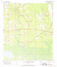 Download a high-resolution, GPS-compatible USGS topo map for Ponchatoula NE, LA (1969 edition)