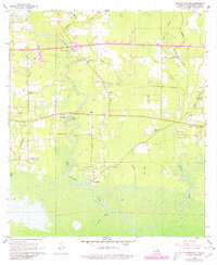 Download a high-resolution, GPS-compatible USGS topo map for Ponchatoula NE, LA (1980 edition)
